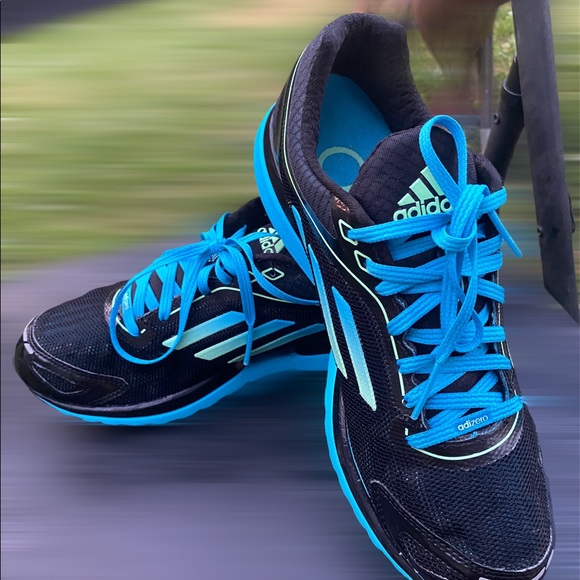 Adidas adizero men’s shoes color blue black